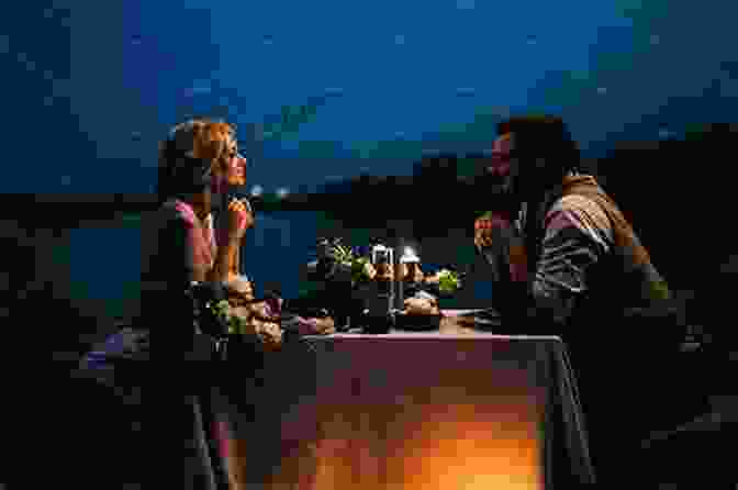 A Couple Sharing A Romantic Dinner By Candlelight Magical Cocktails For Witches: 80 Essential Recipes For Love Health Strength And More