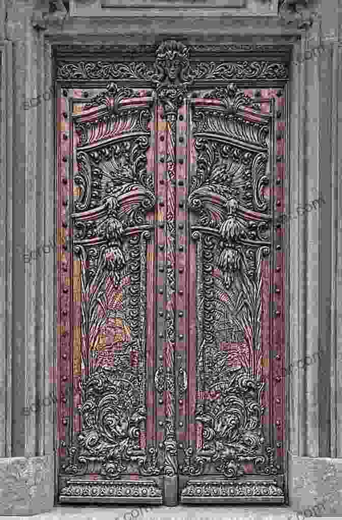 A Detail Of A Plantation's Elaborate Doorway, Featuring Intricate Carvings And A Classical Archway Plantations Of Virginia Charlene C Giannetti