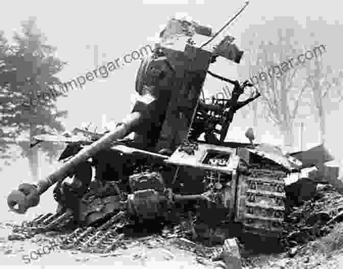 A German Panzer IV Tank Destroyed In The Battle Of Posen, 1945 Panzers In The Defence Of Festung Posen 1945