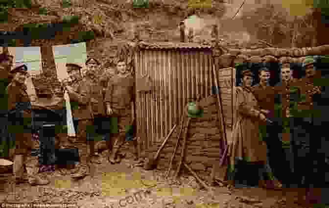 A Group Of British Soldiers Resting In A Trench On The Somme Battlefield The British On The Somme 1916: Rare Photographs From Wartime Archives (Images Of War)