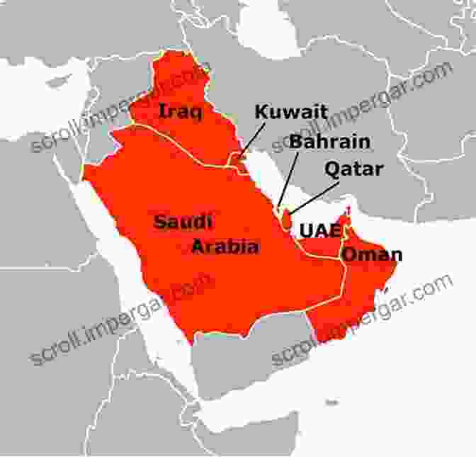 A Map Of The Gulf Arab States, Highlighting Their Strategic Location At The Heart Of The Middle East Saudi Arabia And The Gulf Arab States Today: An Encyclopedia Of Life In The Arab States