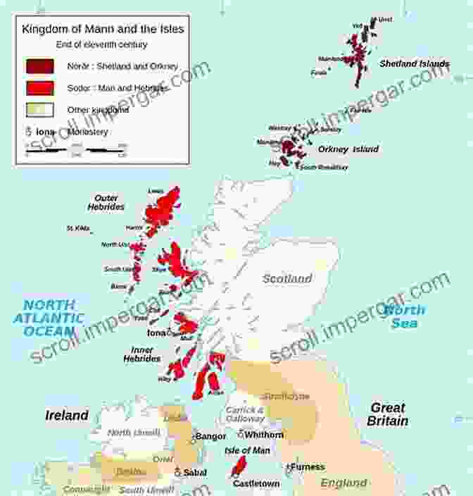 A Map Of The Late Norse Kingdoms Of Man And The Isles The Sea Kings: The Late Norse Kingdoms Of Man And The Isles C 1066 1275