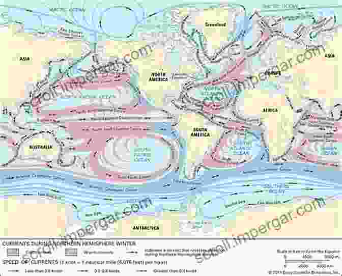 A Map Of The World's Ocean Currents To Physical Oceanography Charles Darwin