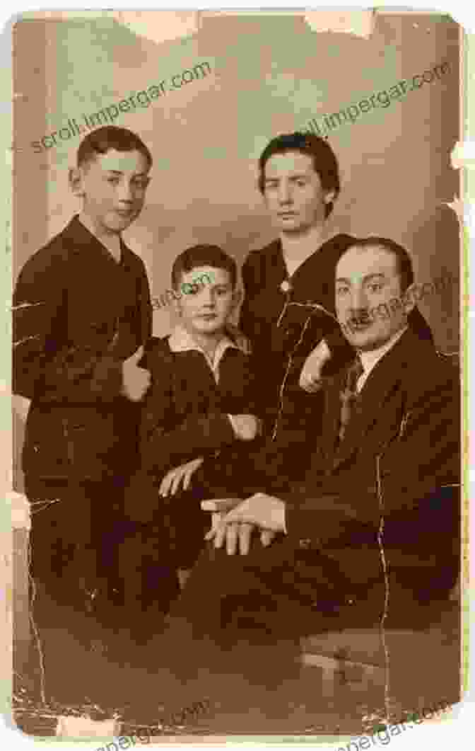 A Portrait Of A Jewish Family, Circa 1930s, Smiling And Posed In Front Of A House. Three Sisters: A True Holocaust Story Of Love Luck And Survival