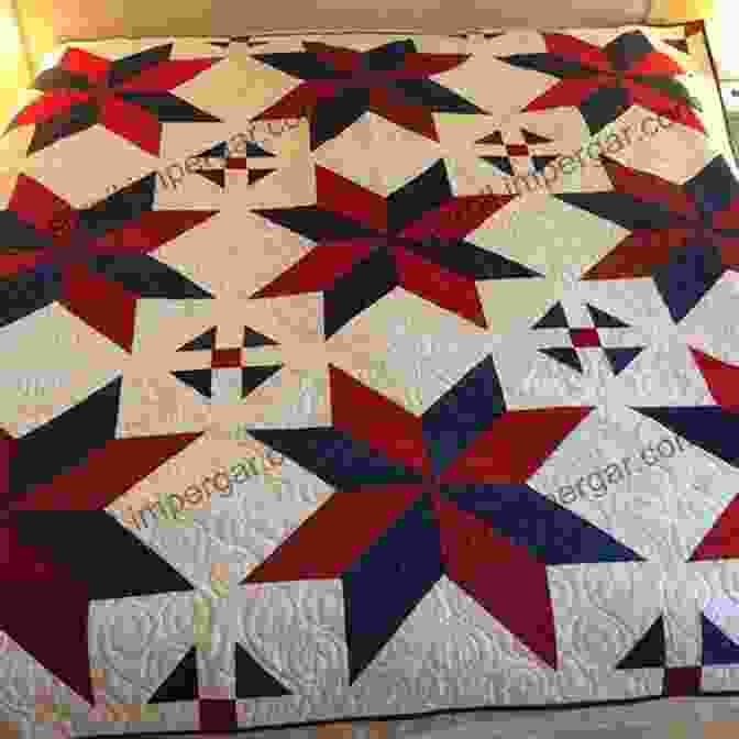 A Traditional Missouri Quilt With A Bold Star Pattern Beneath Missouri Stars: A Quilting Cozy