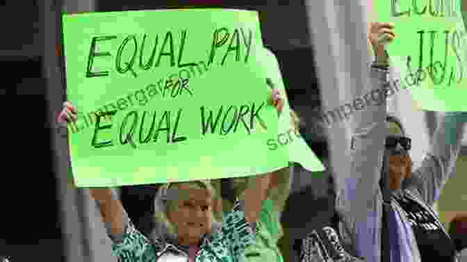 A Woman Holding A Sign That Says 'Equal Pay For Equal Work' Grace And Grit: My Fight For Equal Pay And Fairness At Goodyear And Beyond