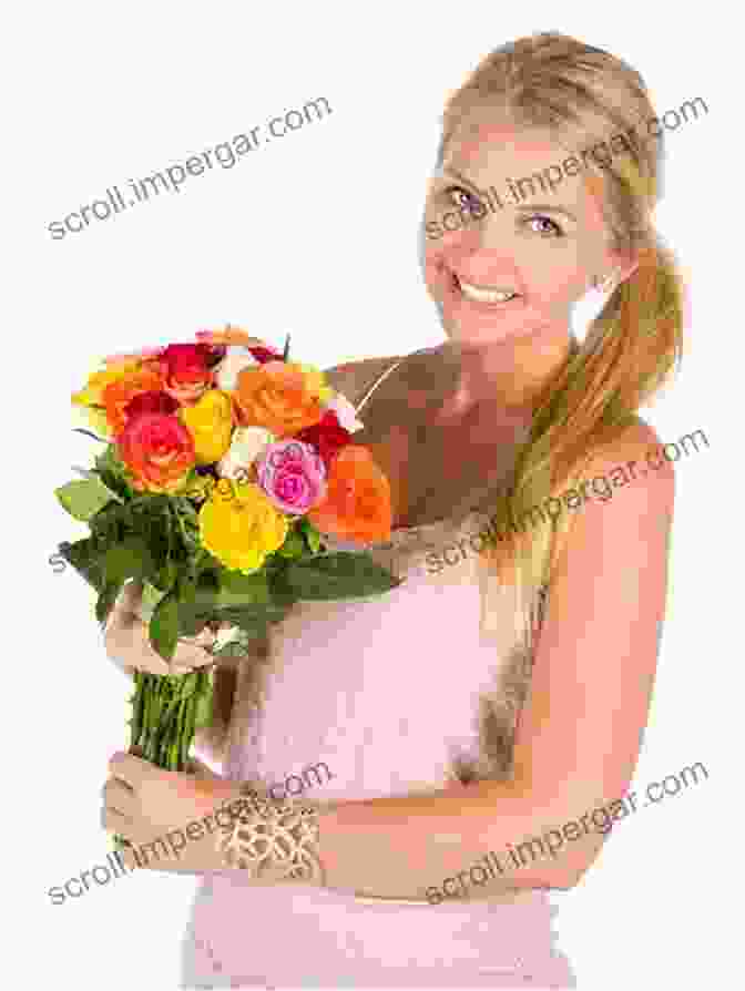 A Woman Receiving A Bouquet Of Flowers Floriography: The Myths Magic Language Of Flowers