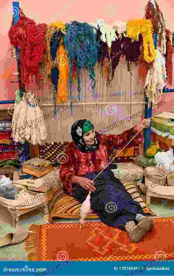 A Woman Weaving A Traditional Moroccan Carpet Women Artisans Of Morocco: Their Stories Their Lives