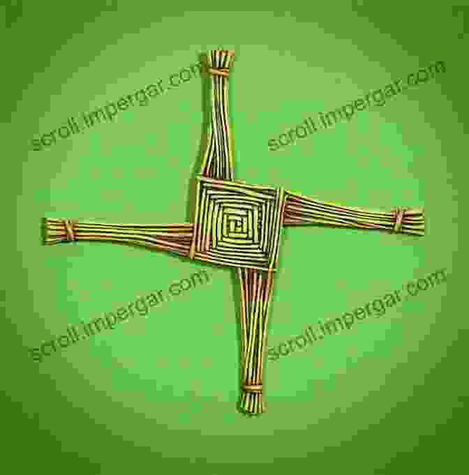 A Woven Brigid's Cross Hanging Above A Door Imbolc: Rituals Recipes Lore For Brigid S Day (Llewellyn S Sabbat Essentials 8)