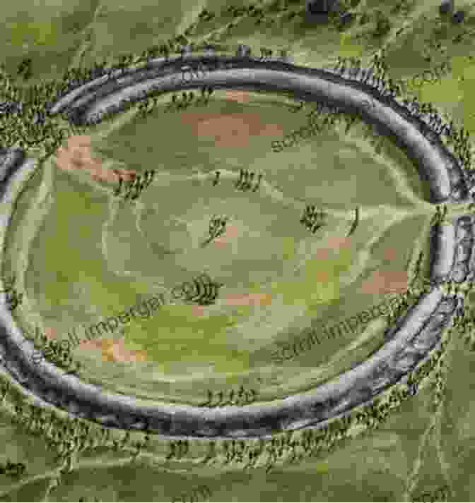 Aerial View Of A Rondel Settlement Big Men Or Chiefs?: Rondel Builders Of Neolithic Europe