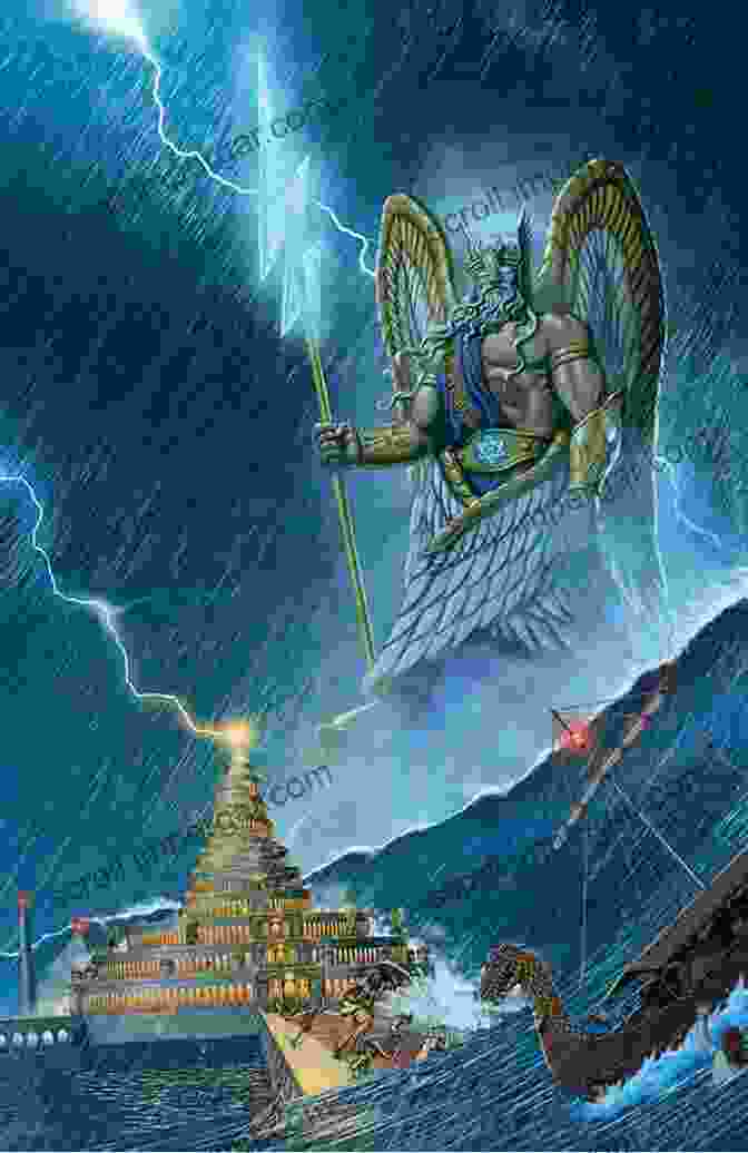 An Ancient Sumerian Depiction Of Enlil, The God Of Air And Storms. The Enigma Of Sumerian Gods: The Legacy Of Enki And The Anunnaki