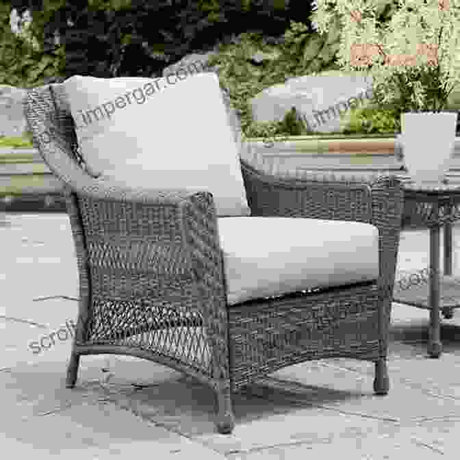 An Outdoor Patio With Comfortable Classic Wicker Lounge Chairs Classic Wicker Furniture Stephen D Brookfield