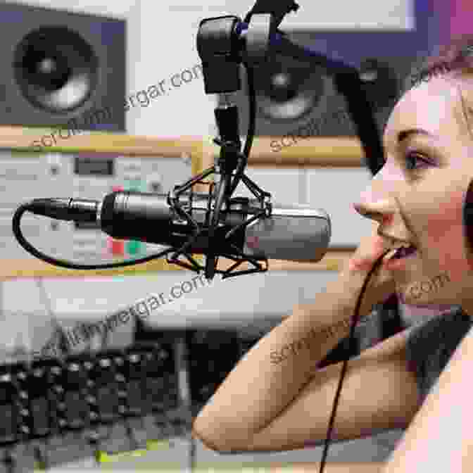 Image Showing A Radio Personality Speaking Into A Microphone Modern Radio And Audio Production: Programming And Performance