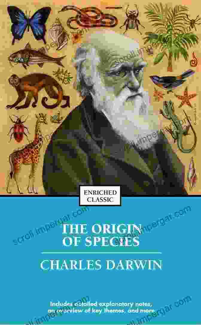 On The Origin Of Species Book Cover Charles Darwin: On The Origin Of Species The Voyage Of The Beagle The Descent Of Man The Autobiography