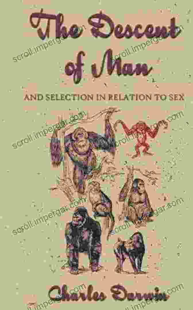 The Descent Of Man Book Cover Charles Darwin: On The Origin Of Species The Voyage Of The Beagle The Descent Of Man The Autobiography