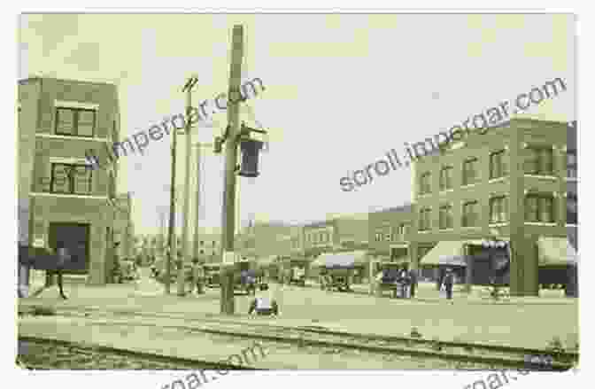 Vibrant Photograph Of Greenwood Avenue In Tulsa, Oklahoma, Showcasing Bustling Businesses And A Thriving African American Community Before The Massacre The Burning: The Tulsa Race Massacre Of 1921