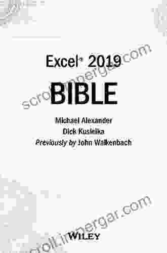 Excel 2024 Bible John Walkenbach